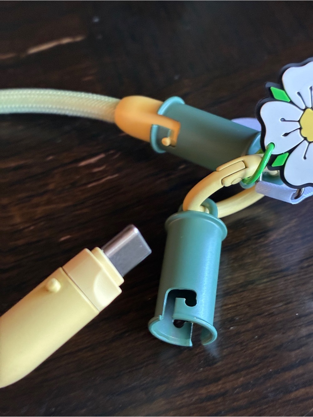 Strawberry Shortcake USB-C Keychain Charging Cable - Green 24” - Picture 11 of 11
